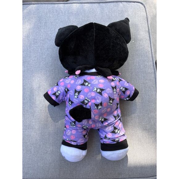Build A Bear KUROMI w/ PJ Sleeper Hello Kitty Sanrio Plush 2023 - Picture 3 of 7